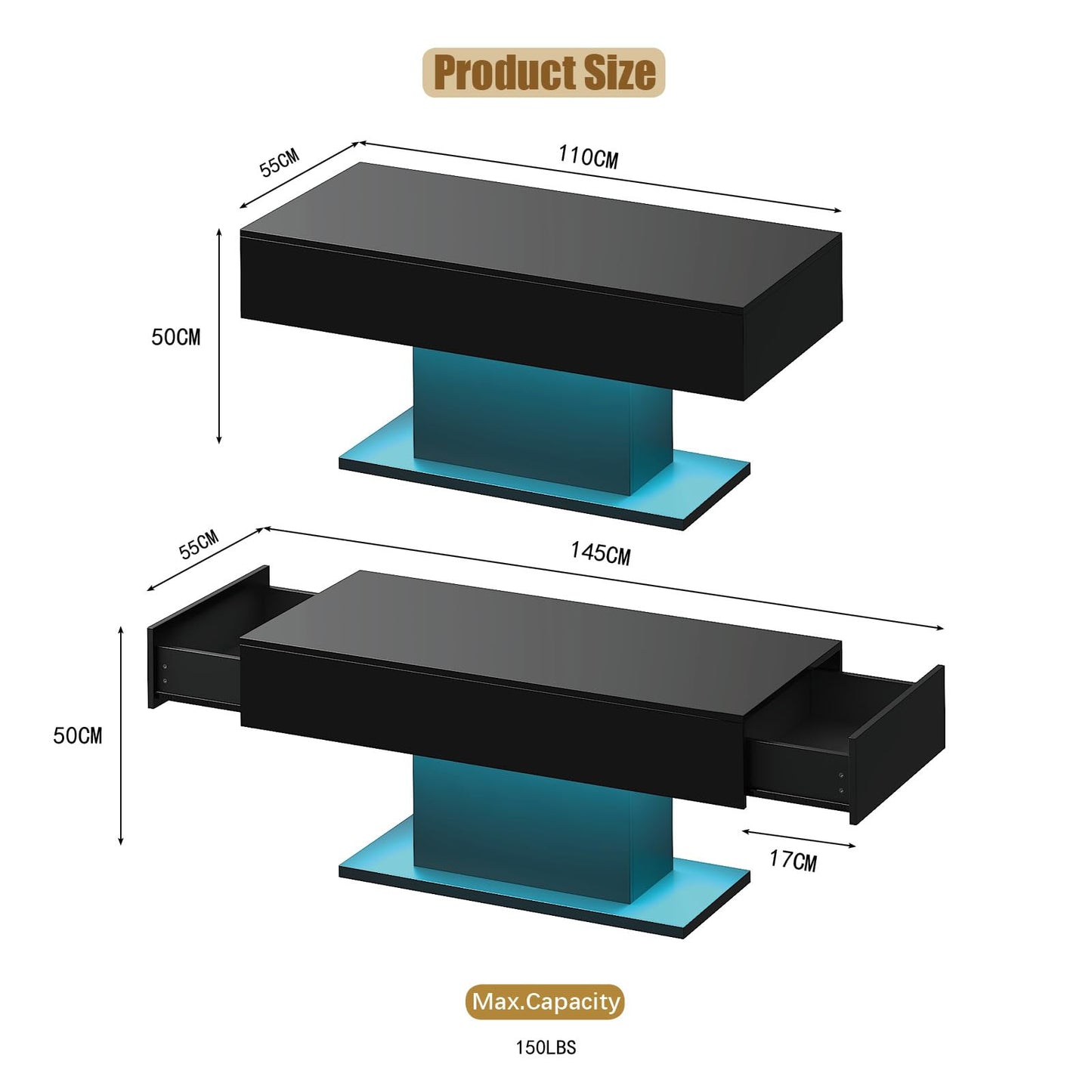 High Glossy Marble Table