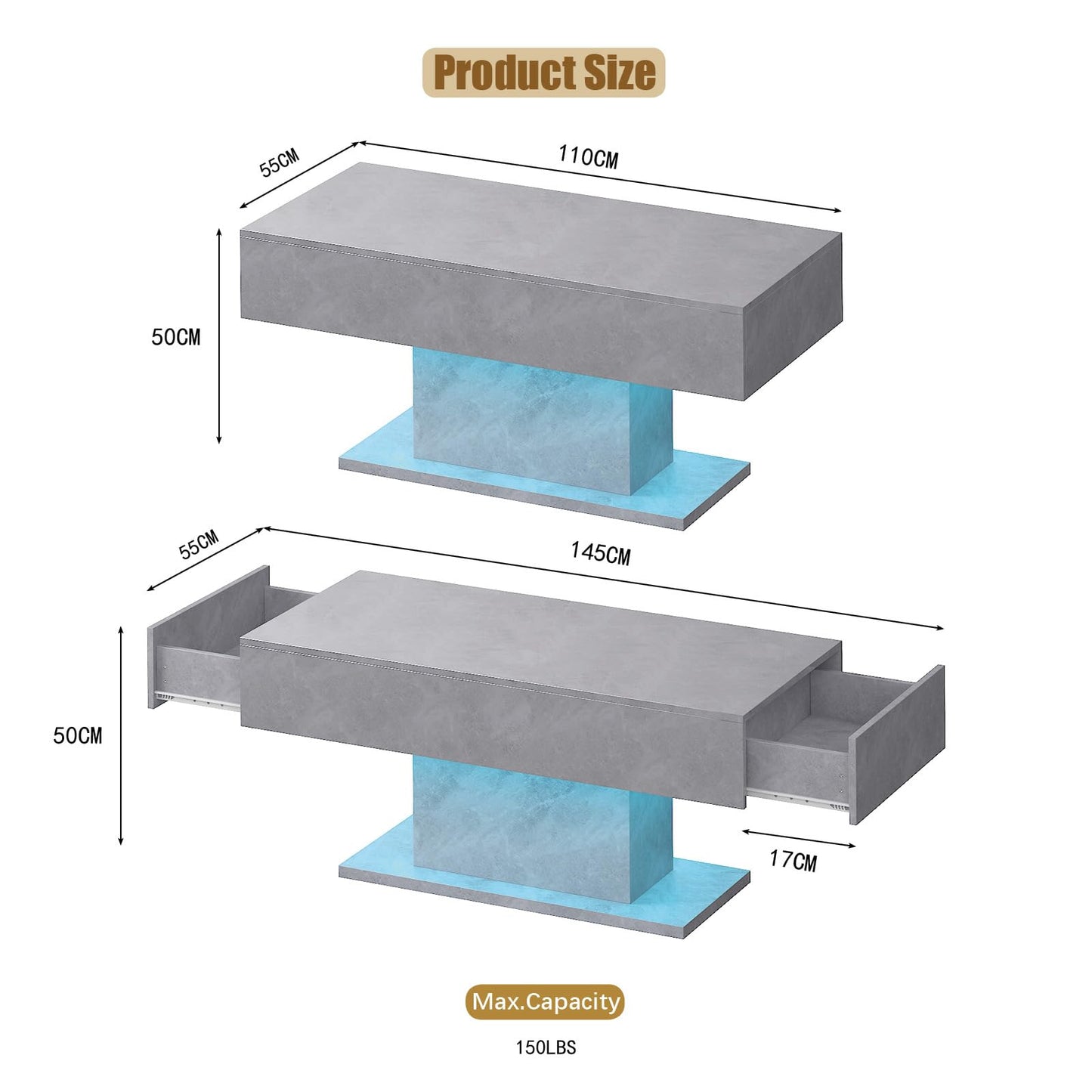 High Glossy Marble Table