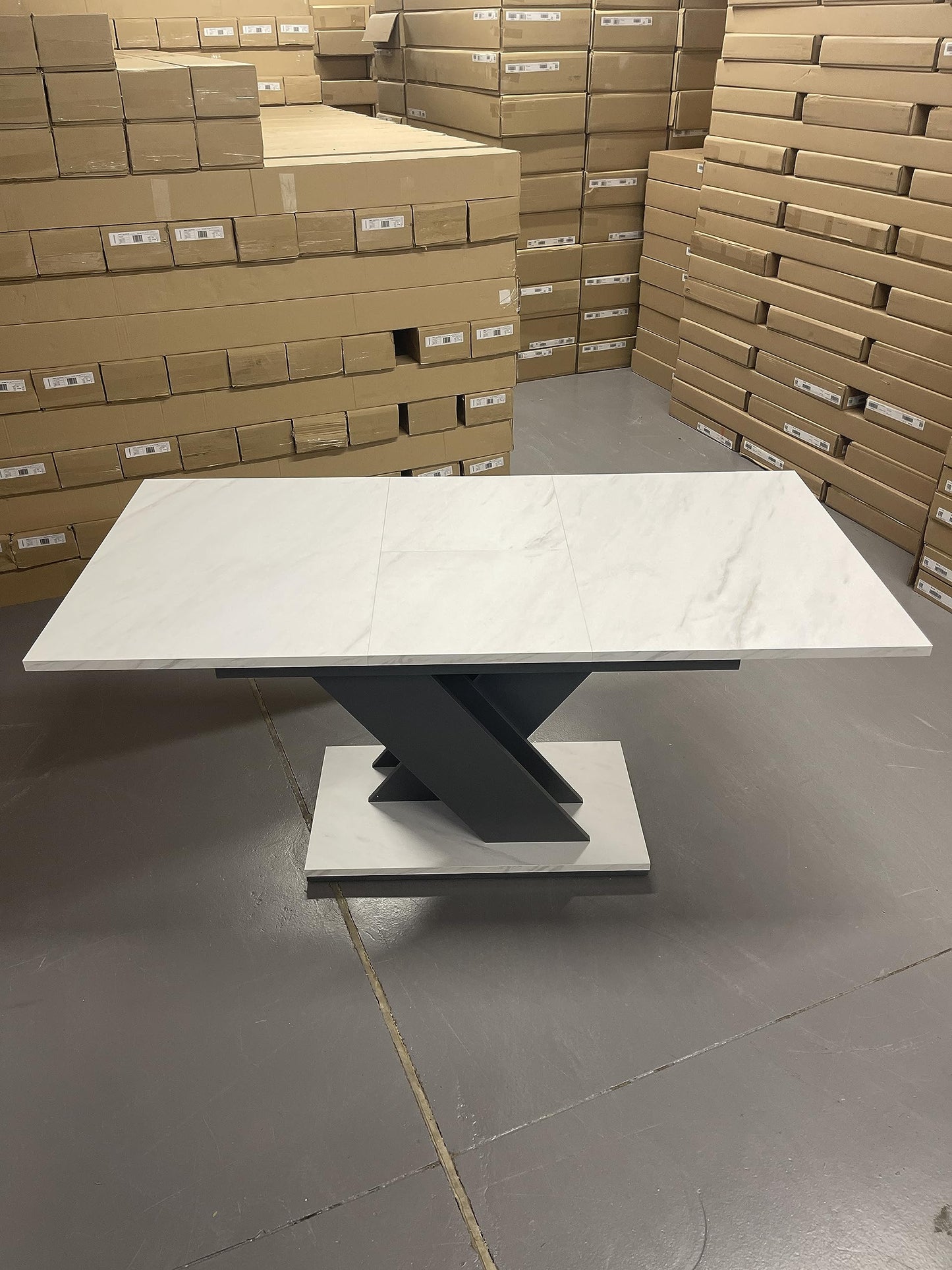 Furneo Modern Marble Dining Table