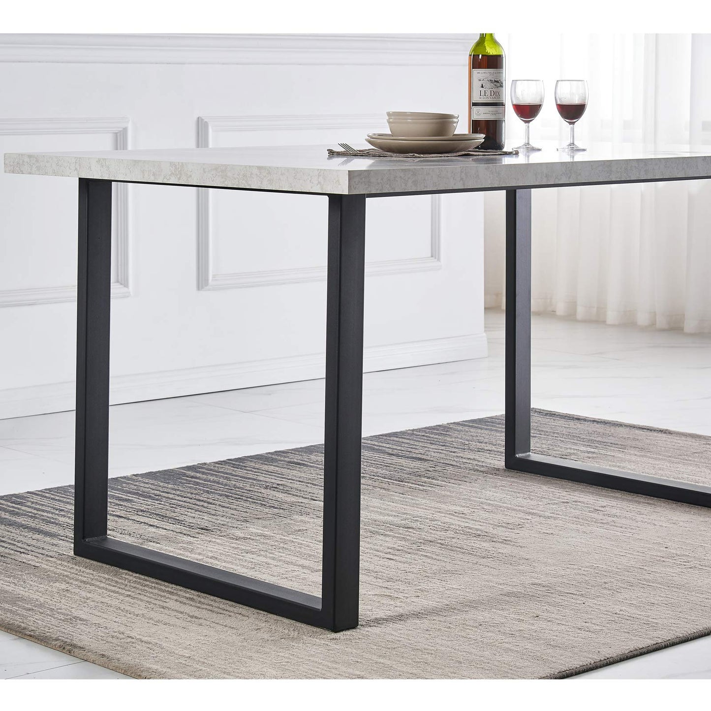 Bespoke Concrete Effect Dining Table