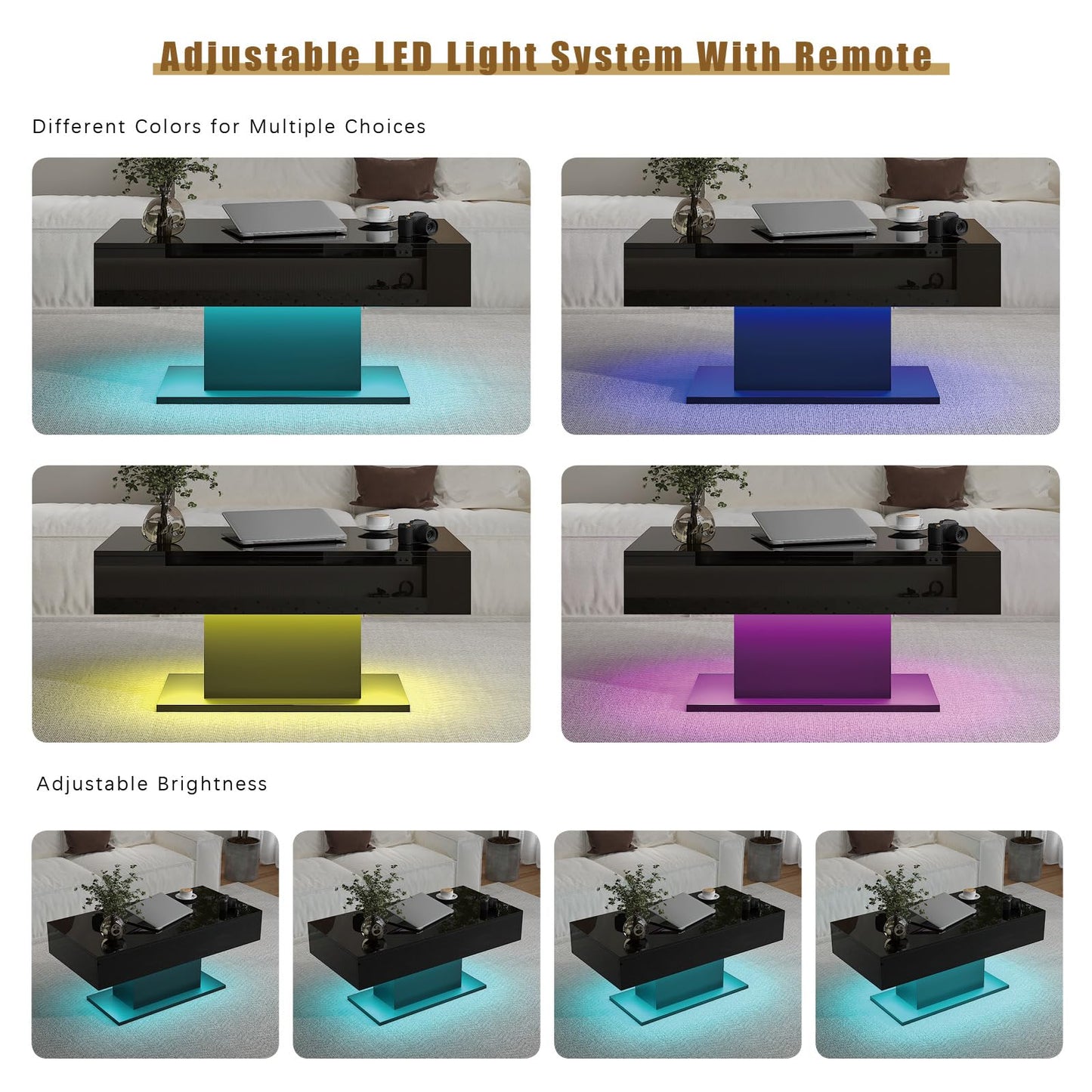 High Glossy Marble Table