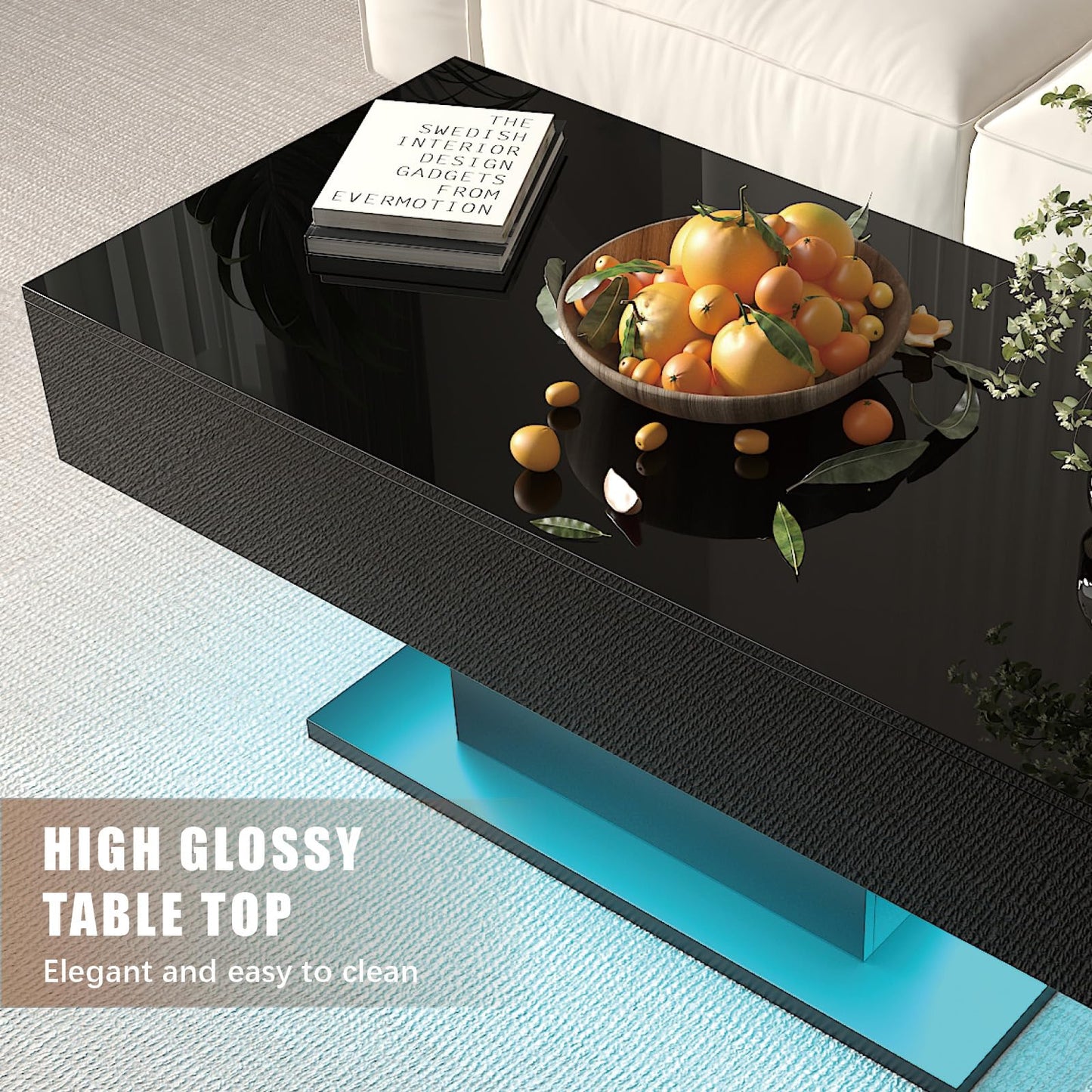High Glossy Marble Table