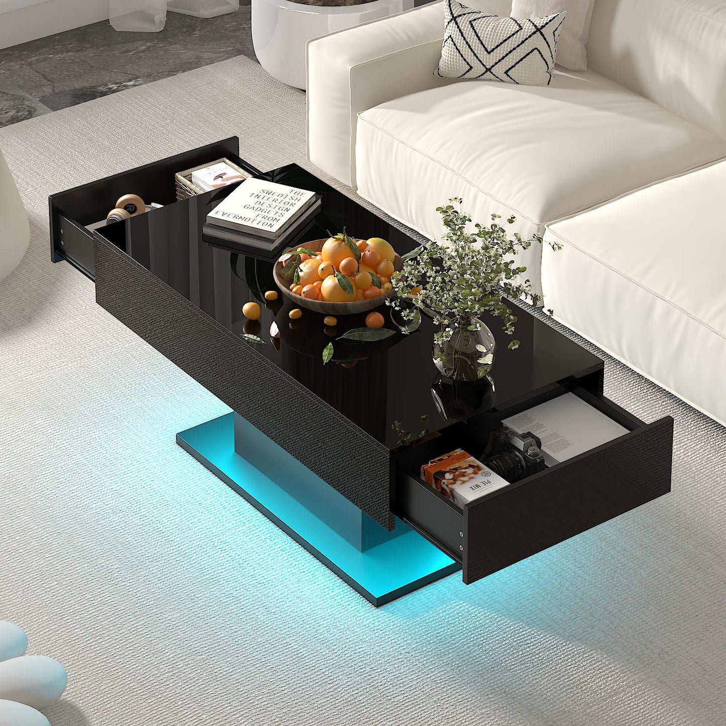 High Glossy Marble Table