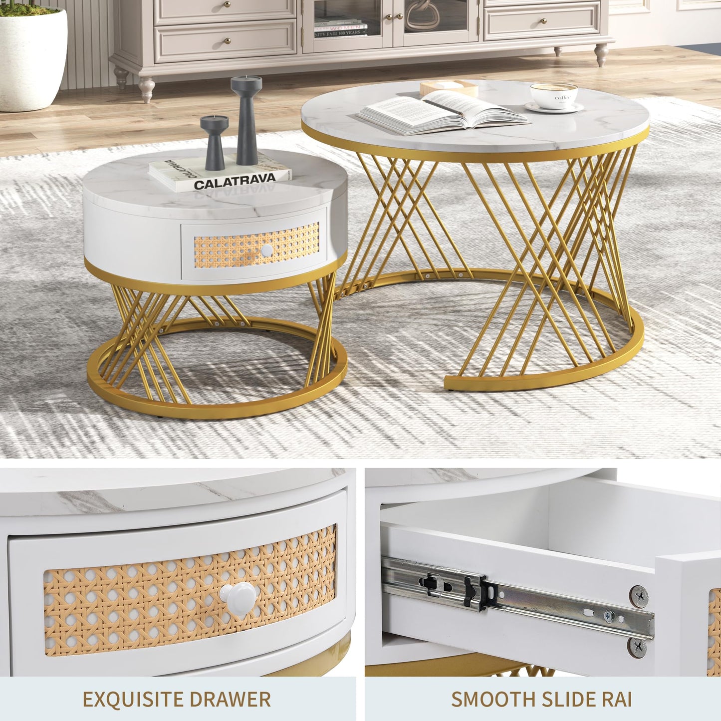 Aurum Nesting Table