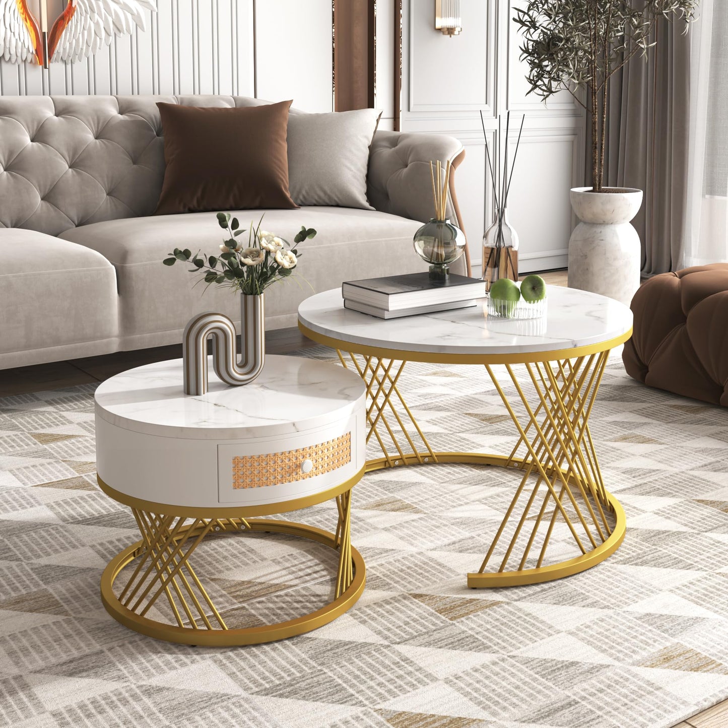 Aurum Nesting Table