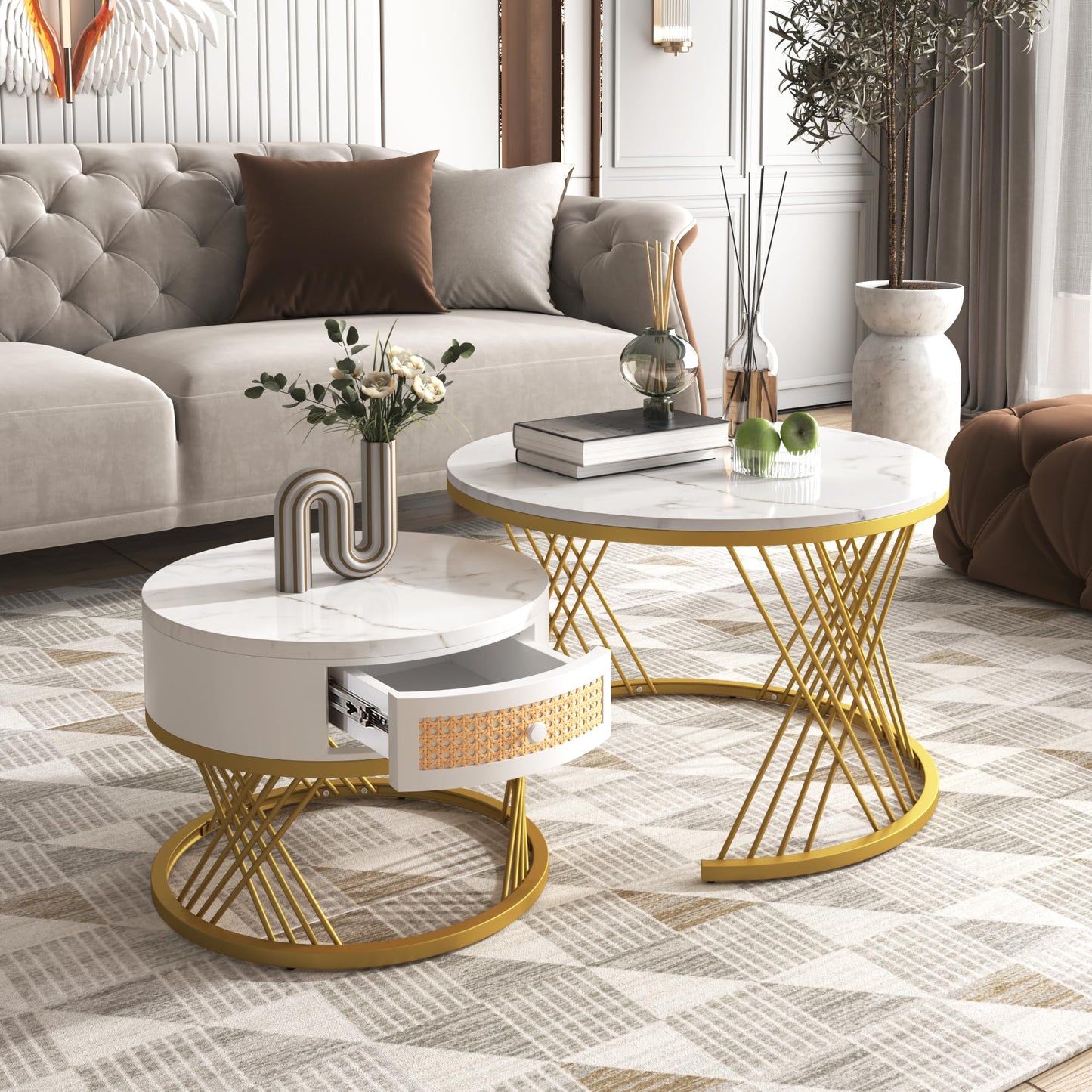 Aurum Nesting Table