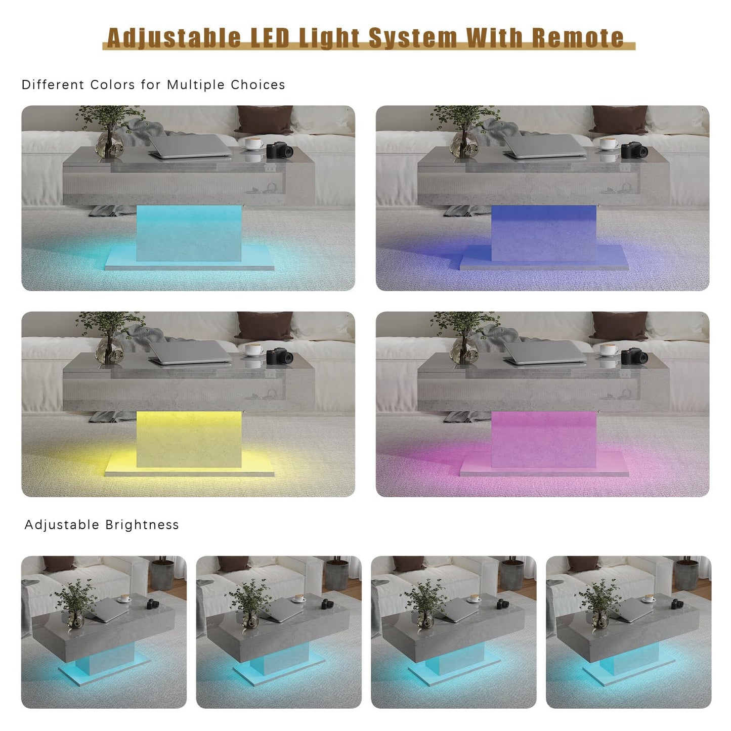 High Glossy Marble Table