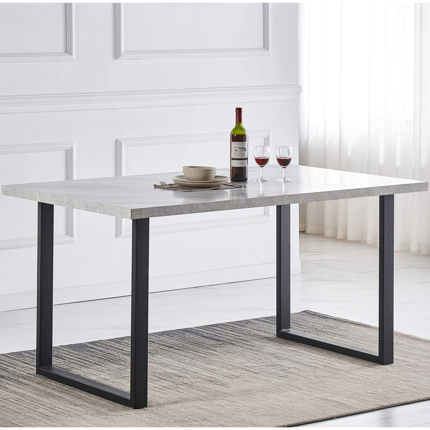 Bespoke Concrete Effect Dining Table