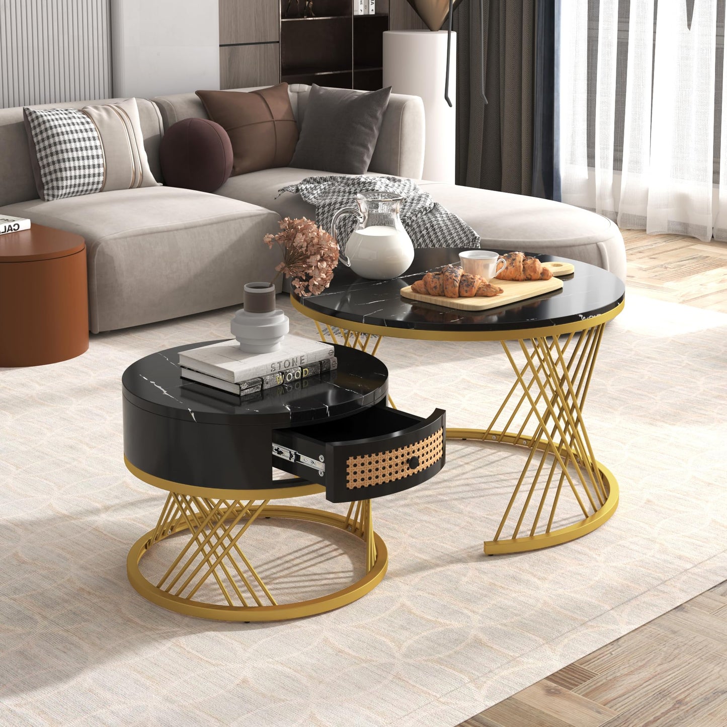 Aurum Nesting Table