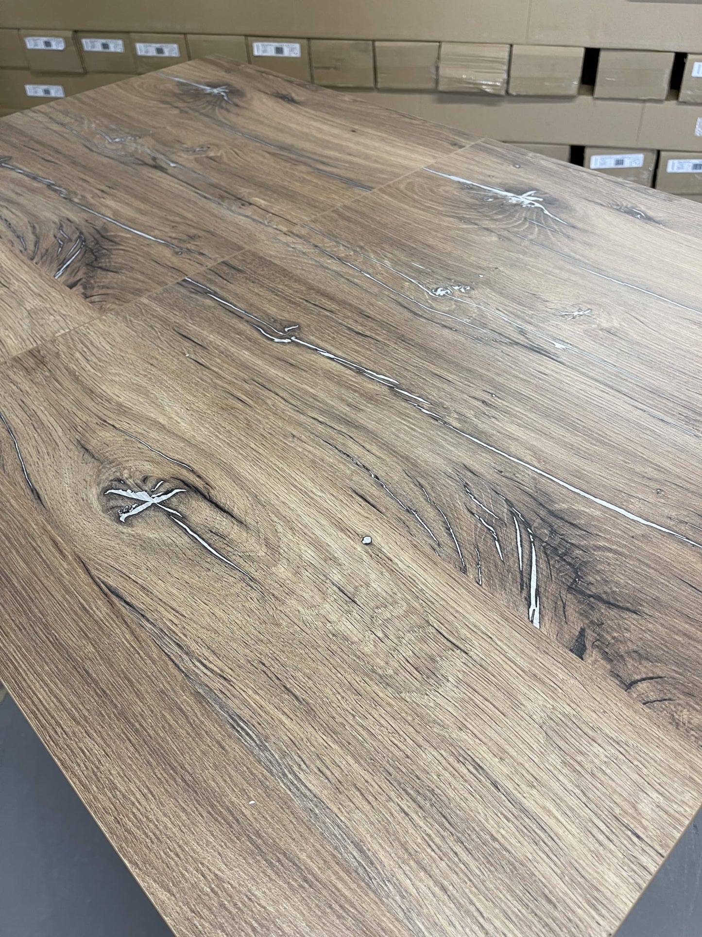 Furneo Modern Marble Dining Table