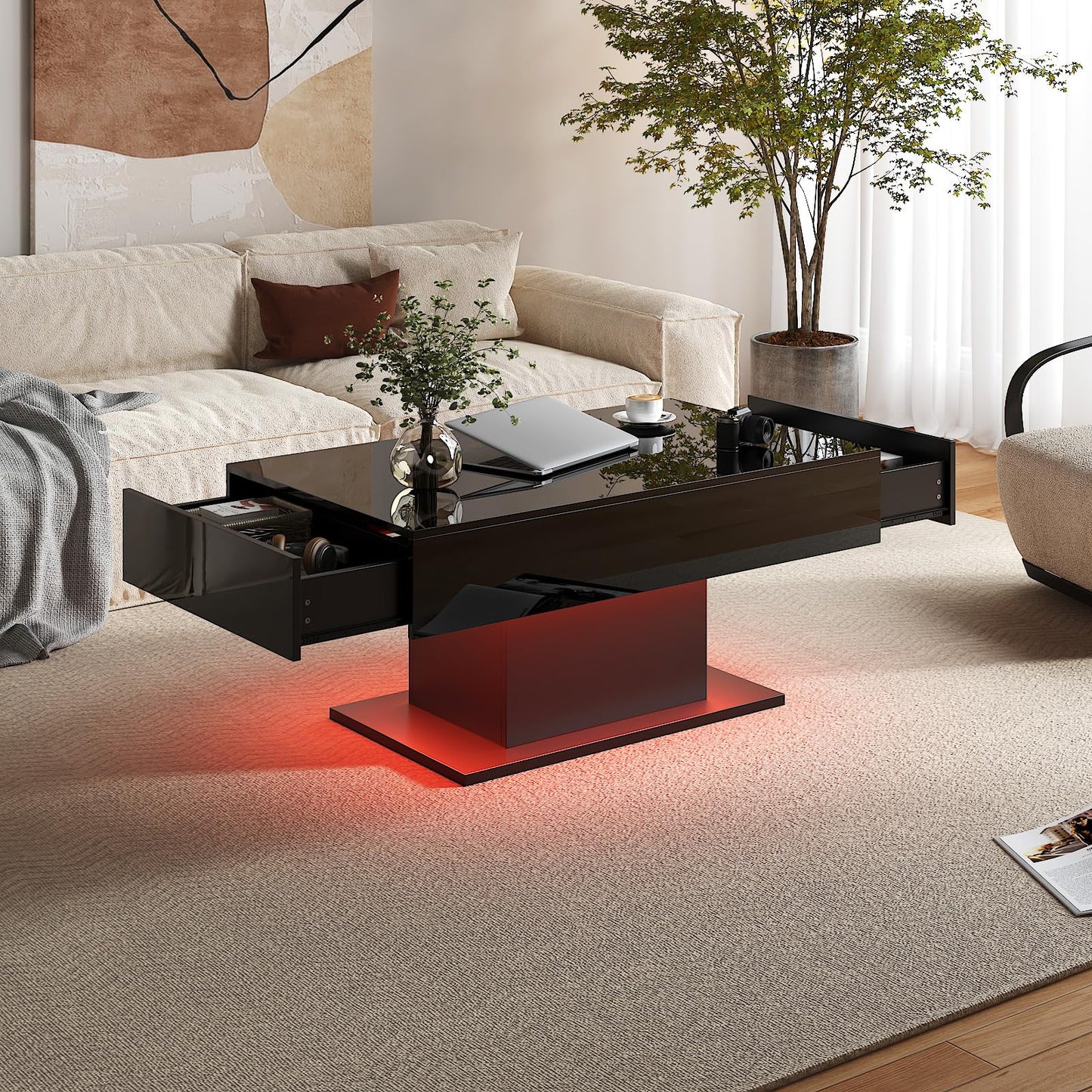 High Glossy Marble Table