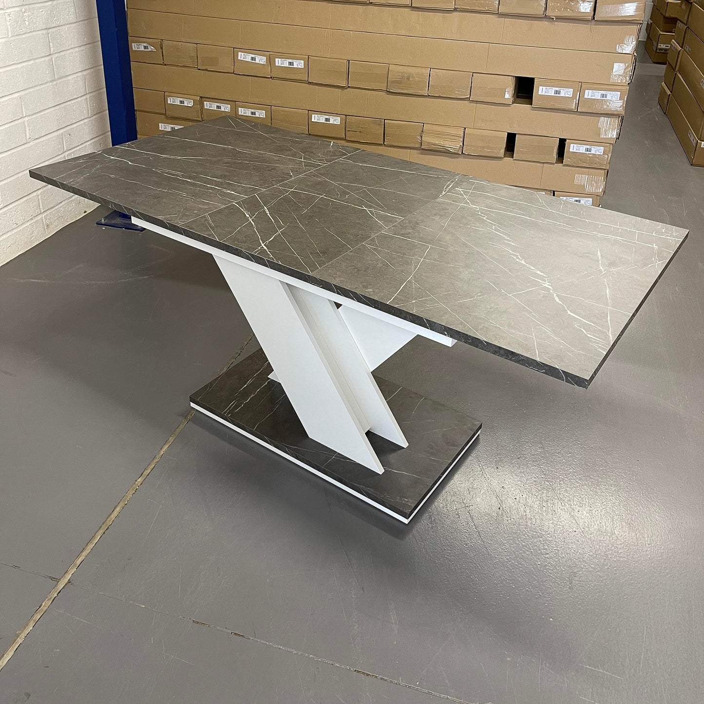 Furneo Modern Marble Dining Table