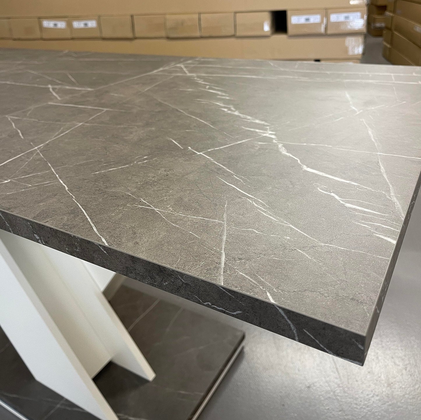 Furneo Modern Marble Dining Table